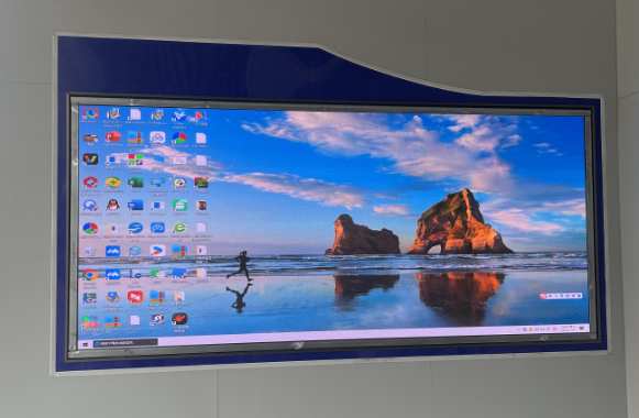 梅州某公司P1.53LED顯示屏